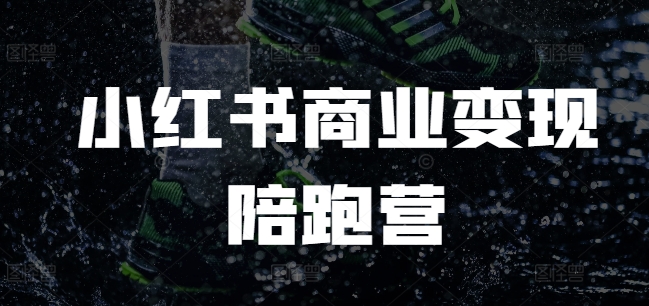 小红书商业变现陪跑营，小红书电商教程-天韵资源网