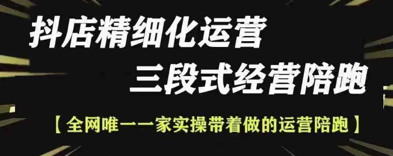 抖店精细化运营，非常详细的精细化运营抖店玩法(更新1229)-天韵资源网