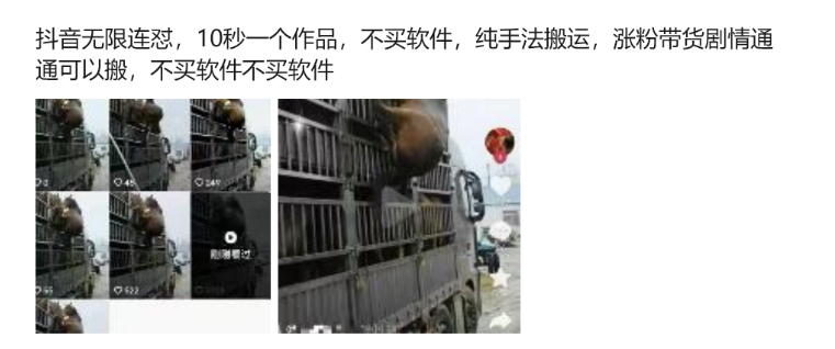 抖音无限连怼，10秒一个作品不买软件，纯手法搬运，涨粉带货剧情通通可以搬-天韵资源网
