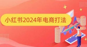 小红书2024年电商打法，手把手教你如何打爆小红书店铺-天韵资源网