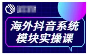 海外抖音Tiktok系统模块实操课,TK短视频带货,TK直播带货,TK小店端实操等-天韵资源网