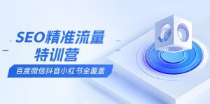SEO精准流量特训营，百度微信抖音小红书全覆盖，带你搞懂搜索优化核心技巧-天韵资源网
