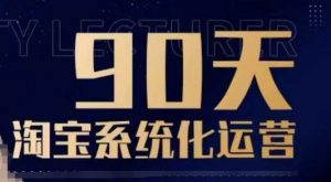 90天淘宝系统化运营，从入门到精通-天韵资源网