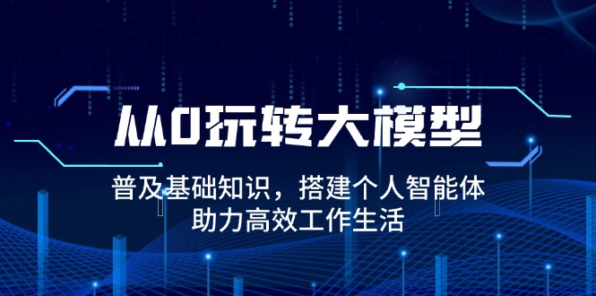 从0玩转大模型，普及基础知识，搭建个人智能体，助力高效工作生活-天韵资源网