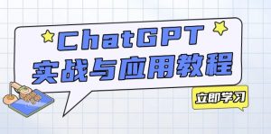 ChatGPT实战与应用:从安装使用掌握GPT,提升个人技能与工作效率-天韵资源网