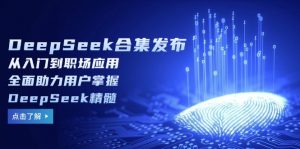 DeepSeek合集发布，从入门到职场应用，全面助力用户掌握DeepSeek精髓-天韵资源网