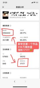 外面卖998的AI短视频教辅资料带货,抖音跟视频号都可以做,快速起号(素材+课程)-天韵资源网