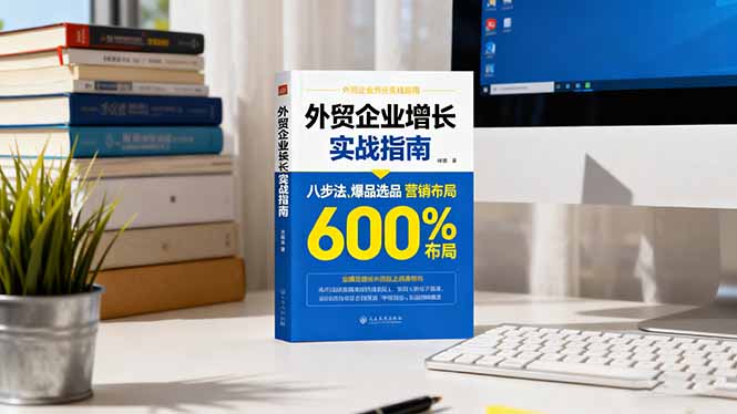 外贸企业增长实战指南，八步法、爆品选品、营销布局，业绩增长300%-天韵资源网