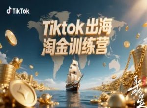 Tiktok出海淘金训练营，跨境电商TK实战变现-天韵资源网