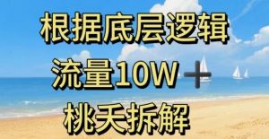 据底层逻辑，流量10W+，以安全知识科普为例-天韵资源网