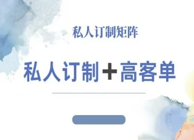 小红书自媒体咨询师IP教程，私人定制+高客单-天韵资源网