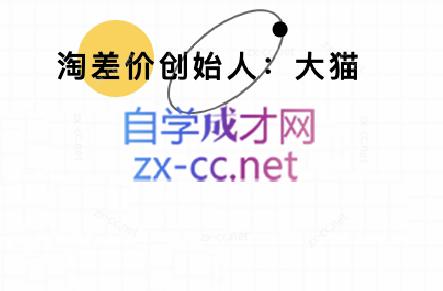 大猫淘差价课程(更新10月)-天韵资源网
