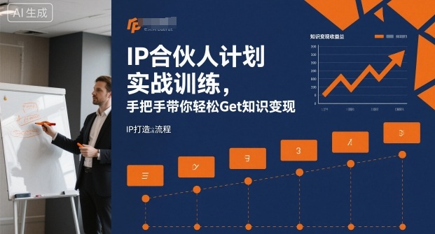 IP合伙人计划实战训练，手把手带你轻松Get知识变现-天韵资源网