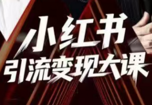 群响·小红书引流变现大课(11月15-16日线下课)-天韵资源网