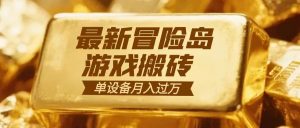 冒险岛游戏搬砖 一组账号月利润9000+-天韵资源网