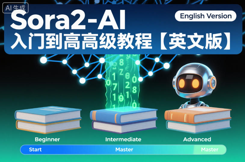 Sora2-AI入门到高级教程【英文版】-天韵资源网