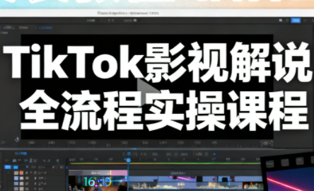 凌帧·TikTok影视解说全流程实操-天韵资源网