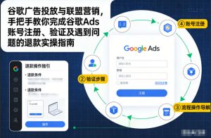 谷歌广告投放与联盟营销，手把手教你完成谷歌Ads账号注册、验证及遇到问题的退款实操指南-天韵资源网
