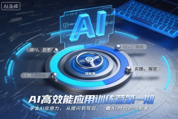 AI高效能应用训练营第一期，学会AI应用力，从提问到驾驭，做AI时代的领航者(更新)-天韵资源网