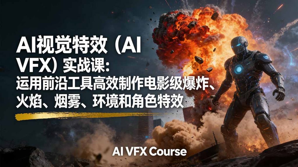 AI视觉特效(AI VFX-天韵资源网