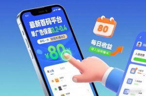 最新首码平台，单广告保底0.2-0.4，单机一天轻松撸80，早入场早賺米【揭秘】-天韵资源网