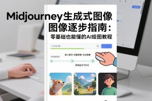 Midjourney生成式图像逐步指南：零基础也能懂的AI绘图教程-天韵资源网