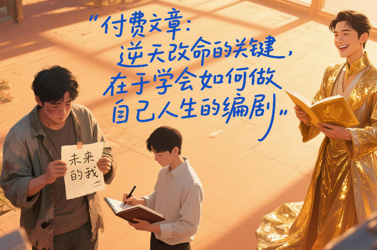 付费文章：逆天改命的关键，在于学会如何做自己人生的编剧-天韵资源网