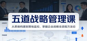 五道战略管理课：从思维构建到落地监控，掌握企业战略全流程方法论-天韵资源网
