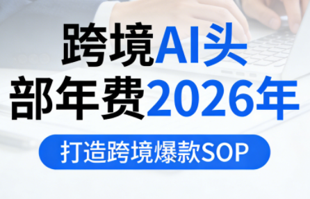 跨境AI头部年费2026年，打造跨境爆款SOP-天韵资源网