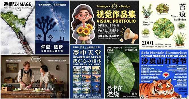 图片[3]-Z-Image – 逼真照片级文生图神器 WebUI+ComfyUI工作流 一键整合包-天韵资源网