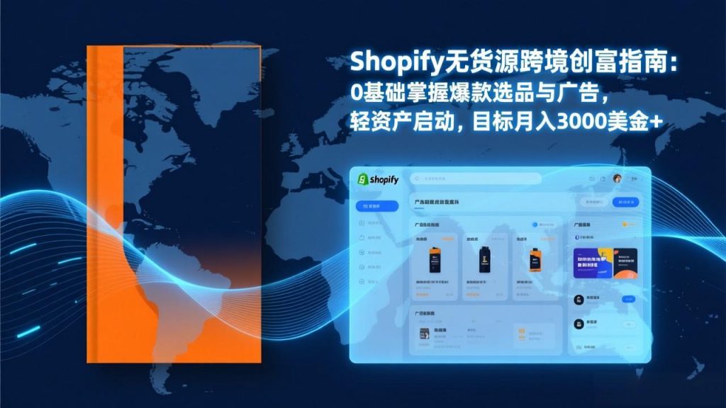 Shopify爆款打法实战：从选品到广告投放，复制爆款模型，驱动独立站月销售额破万刀-天韵资源网