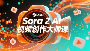 如何利用Sora 2创建流行AI人工智能视频大师班教程：掌握创作全流程，产出百万播放内容-天韵资源网
