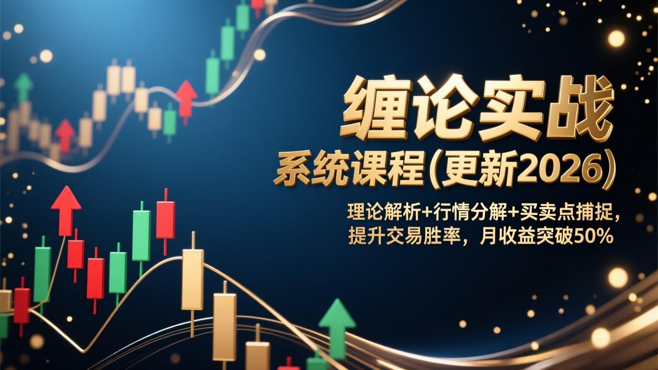 缠论实战系统课程(更新2026-天韵资源网