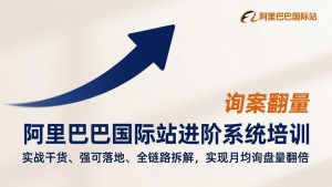 阿里巴巴国际站进阶系统培训，实战干货、强可落地、全链路拆解，实现月均询盘量翻倍-天韵资源网