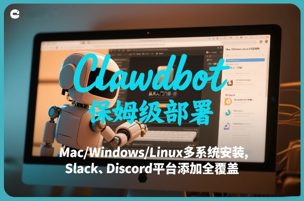 Clawdbot保姆级部署，从入门介绍、Mac/Windows/Linux多系统安装，到Slack、Discord平台添加全覆盖-天韵资源网