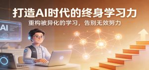 打造AI时代的终身学习力:重构被异化的学习,告别无效努力-天韵资源网