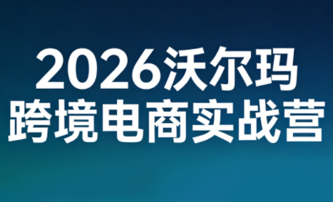 2026沃尔玛跨境电商实战营-天韵资源网