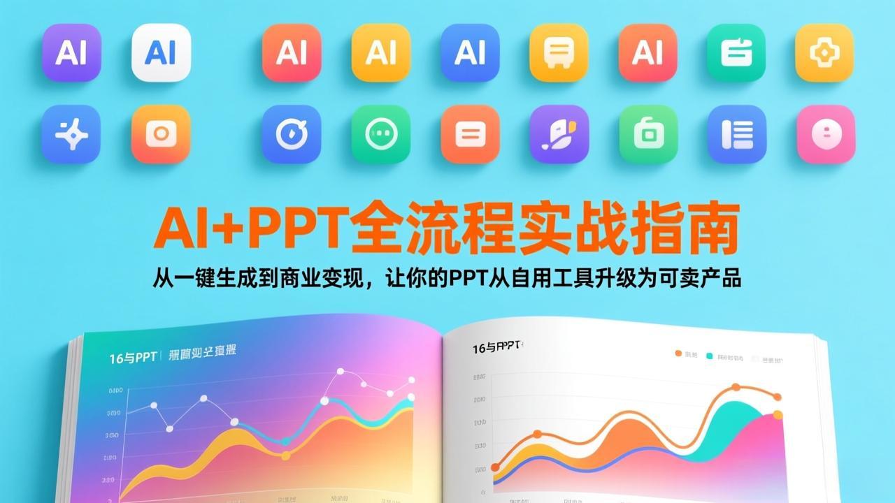 AI+PPT全流程实战指南:从一键生成到商业变现,让你的PPT从自用工具升级为可卖产品-天韵资源网