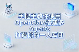 手把手教你使用OpenClaw搭建多Agents打造你的一人军团-天韵资源网