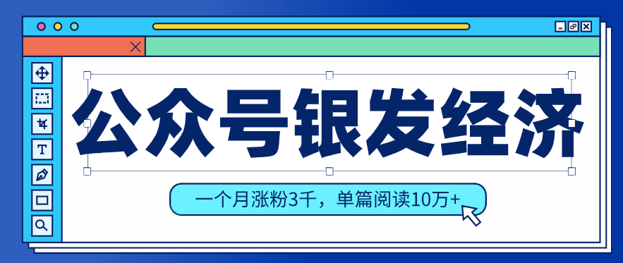 公众号老年哲学鸡汤赛道，一个月涨粉3千，单篇阅读10万+(详细操作教程)-天韵资源网