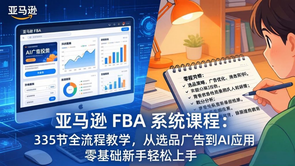亚马逊 FBA 系统课程(更新26年3月-天韵资源网
