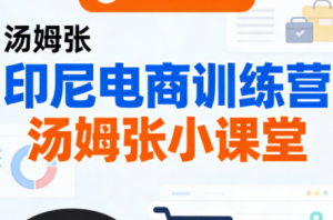 Jack老师·印尼电商训练营+汤姆张小课堂-天韵资源网