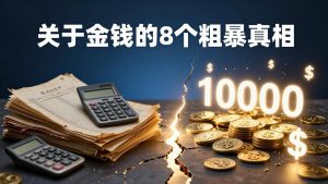 付费文章：关于金钱的 8 个粗暴真相，彻底重塑你的赚钱思维与财富认知-天韵资源网