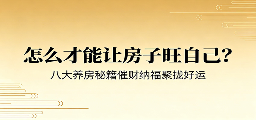 付费文章《怎么才能让房子旺自己？》八大养房秘籍催财纳福聚拢好运-天韵资源网