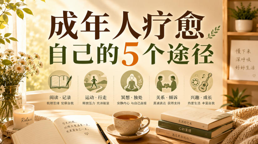 付费文章：成年人疗愈自己的5个途径-天韵资源网