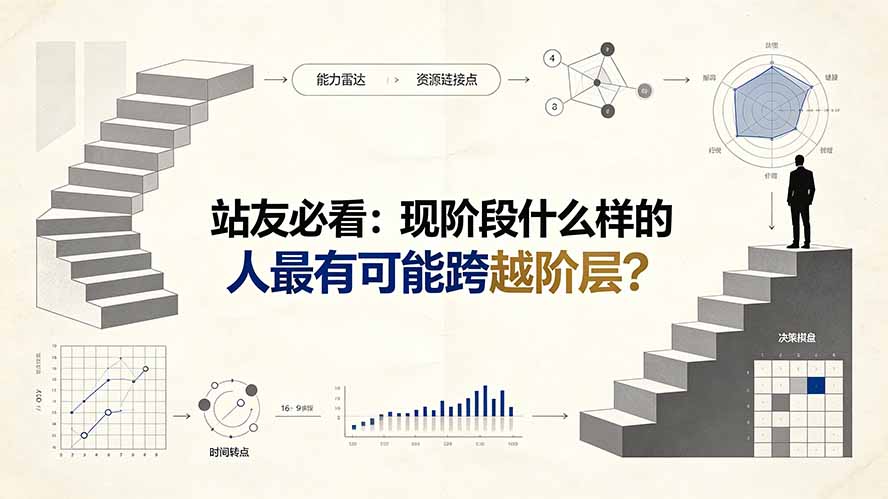 付费文章:站友必看:现阶段什么样的人最有可能跨越阶层?-天韵资源网