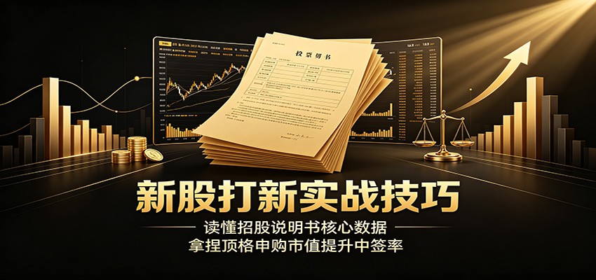 新股打新实战技巧:读懂招股说明书核心数据,拿捏顶格申购市值提升中签率-天韵资源网