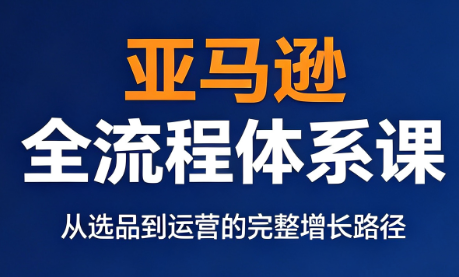 跨境大武当·亚马逊全流程体系课-天韵资源网