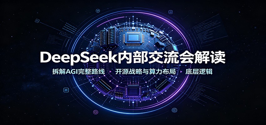 DeepSeek内部交流会解读：拆解AGI完整路线，开源战略与算力布局底层逻辑-天韵资源网