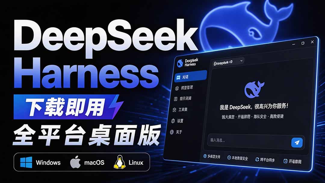 Github上近20万 Stars ，Harness 现在可以双击运行使用了， Harness 全平台桌面版 DSH Desktop-天韵资源网